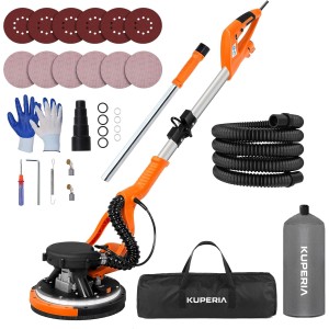 KUPERIA Powerful Drywall Sander with 12PCS Sandpaper
